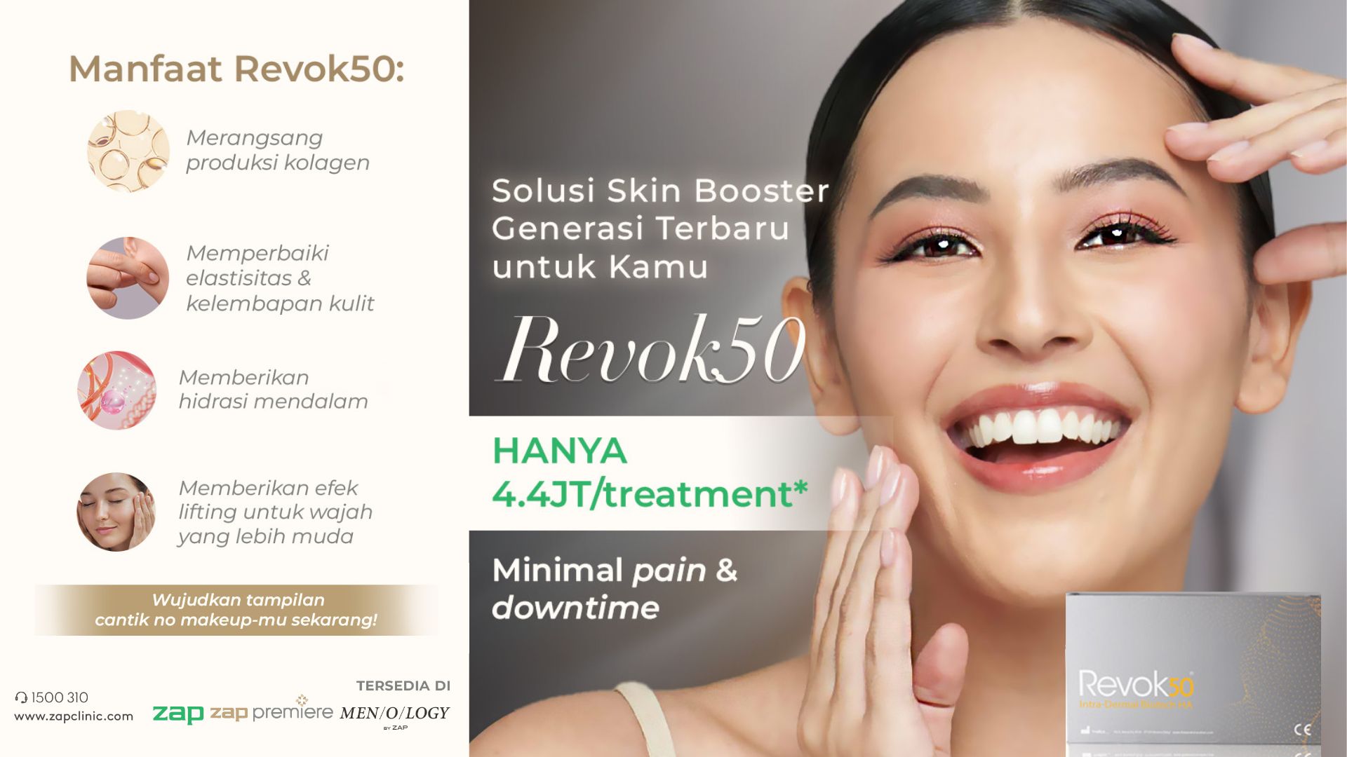 New Treatment Skin Booster Revok50: Solusi Terbaru untuk Kulit Glowing!
