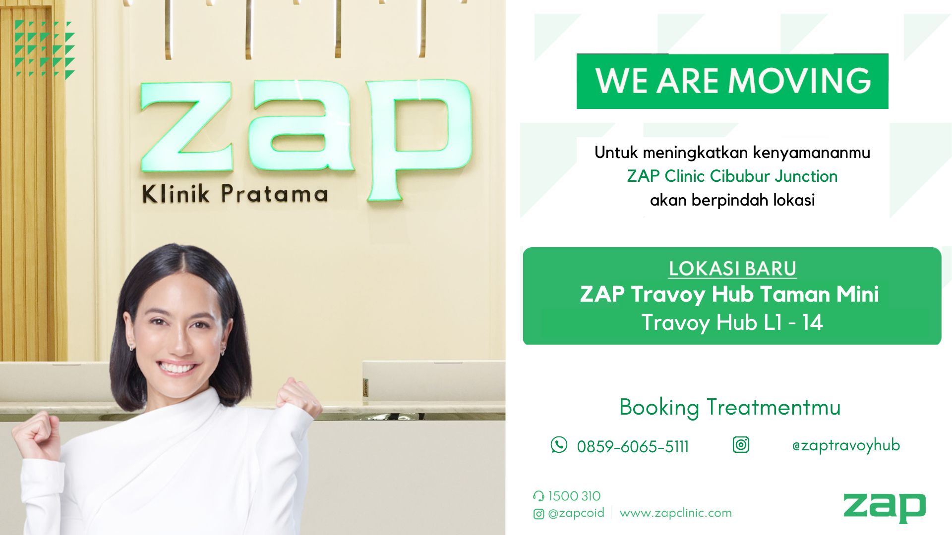ZAP Cibubur Now Moving to ZAP Travoy Hub