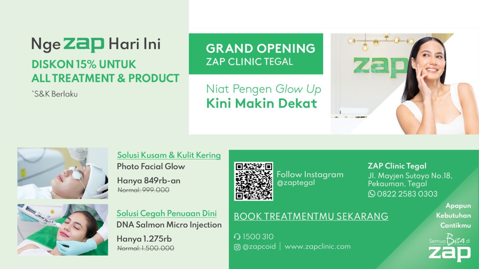 Grand Opening ZAP Clinic Tegal