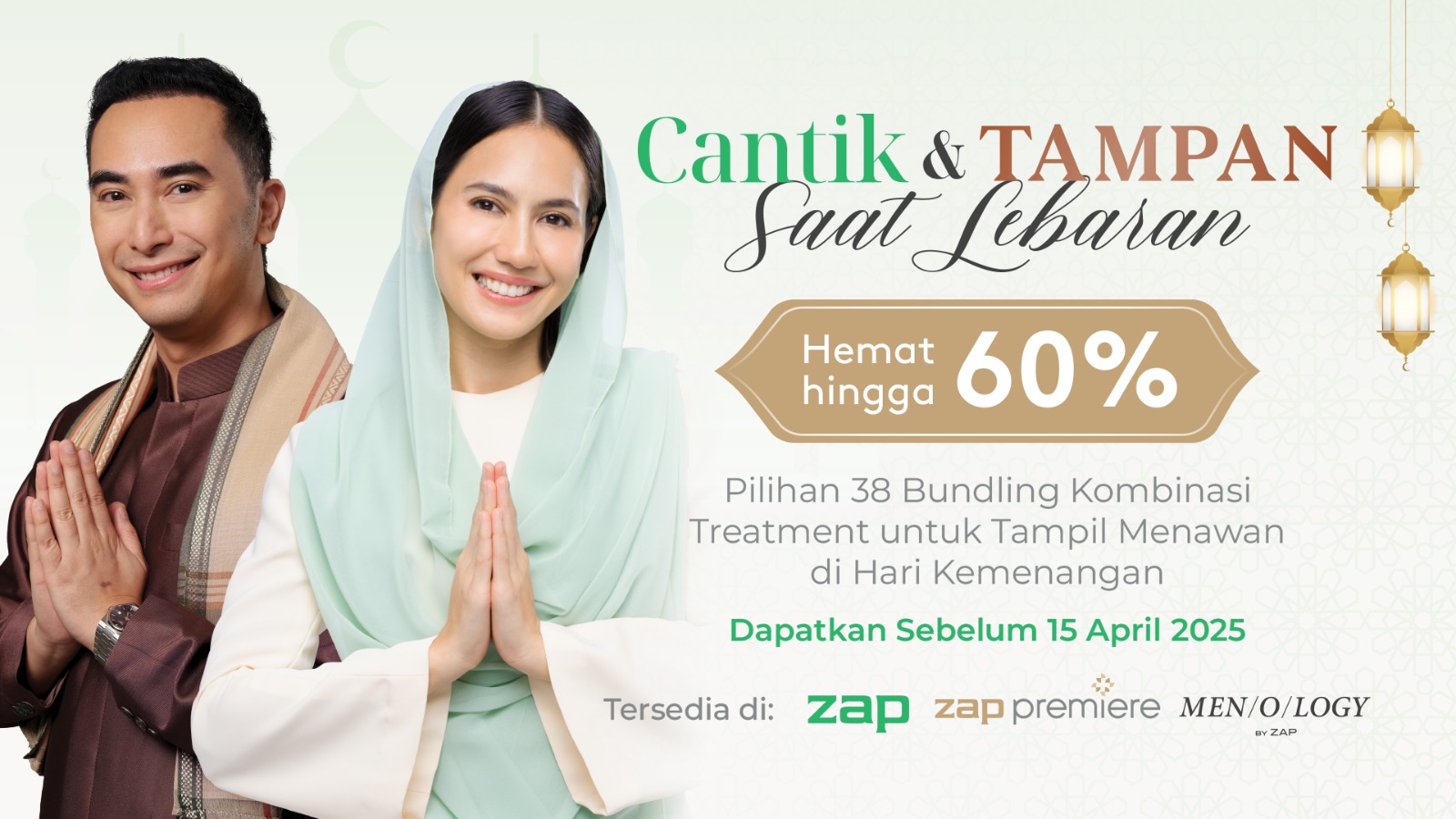 Cantik dan Tampan Saat Lebaran