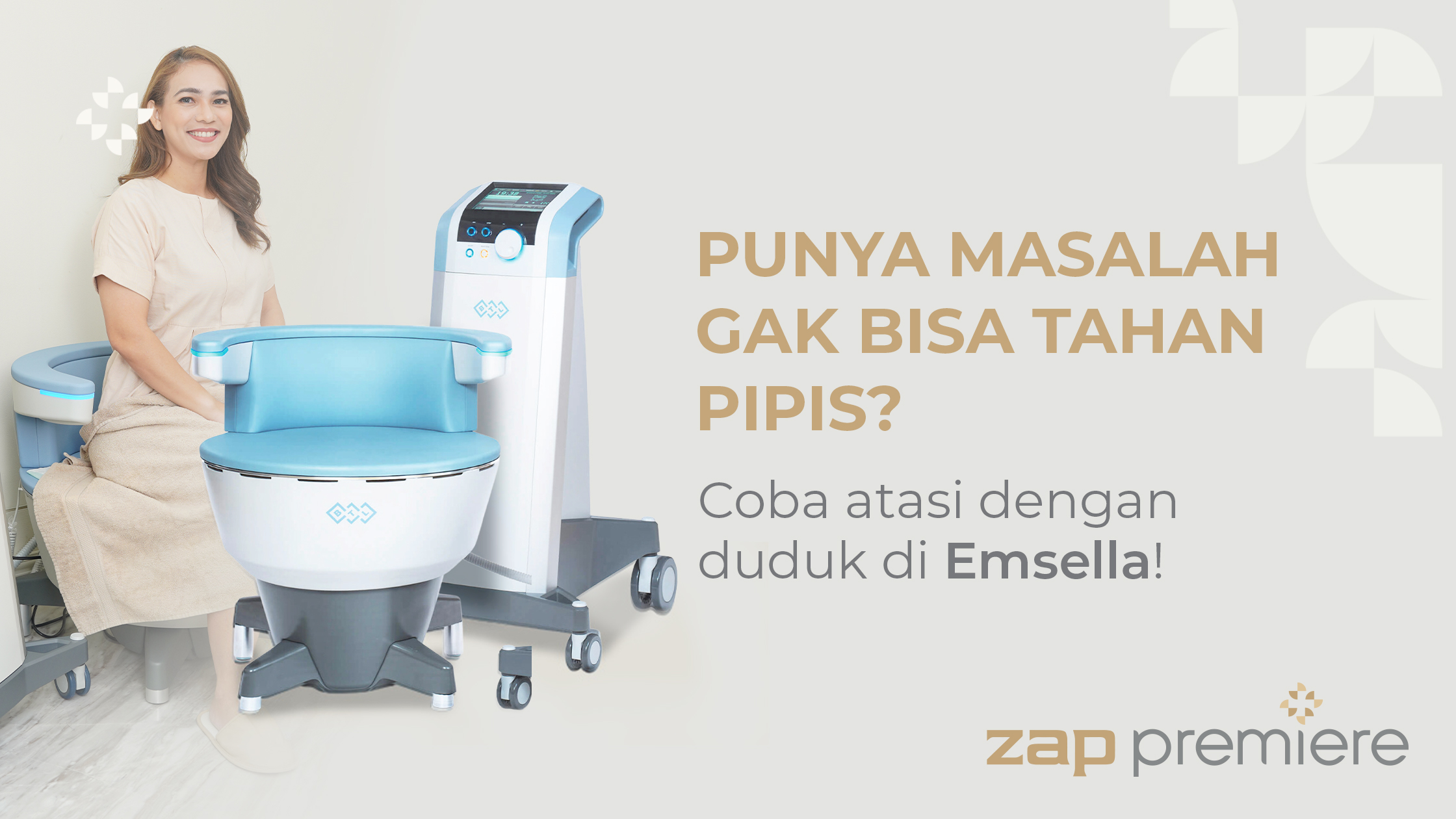 Punya Masalah Gak Bisa Pipis? Atasi dengan Emsella