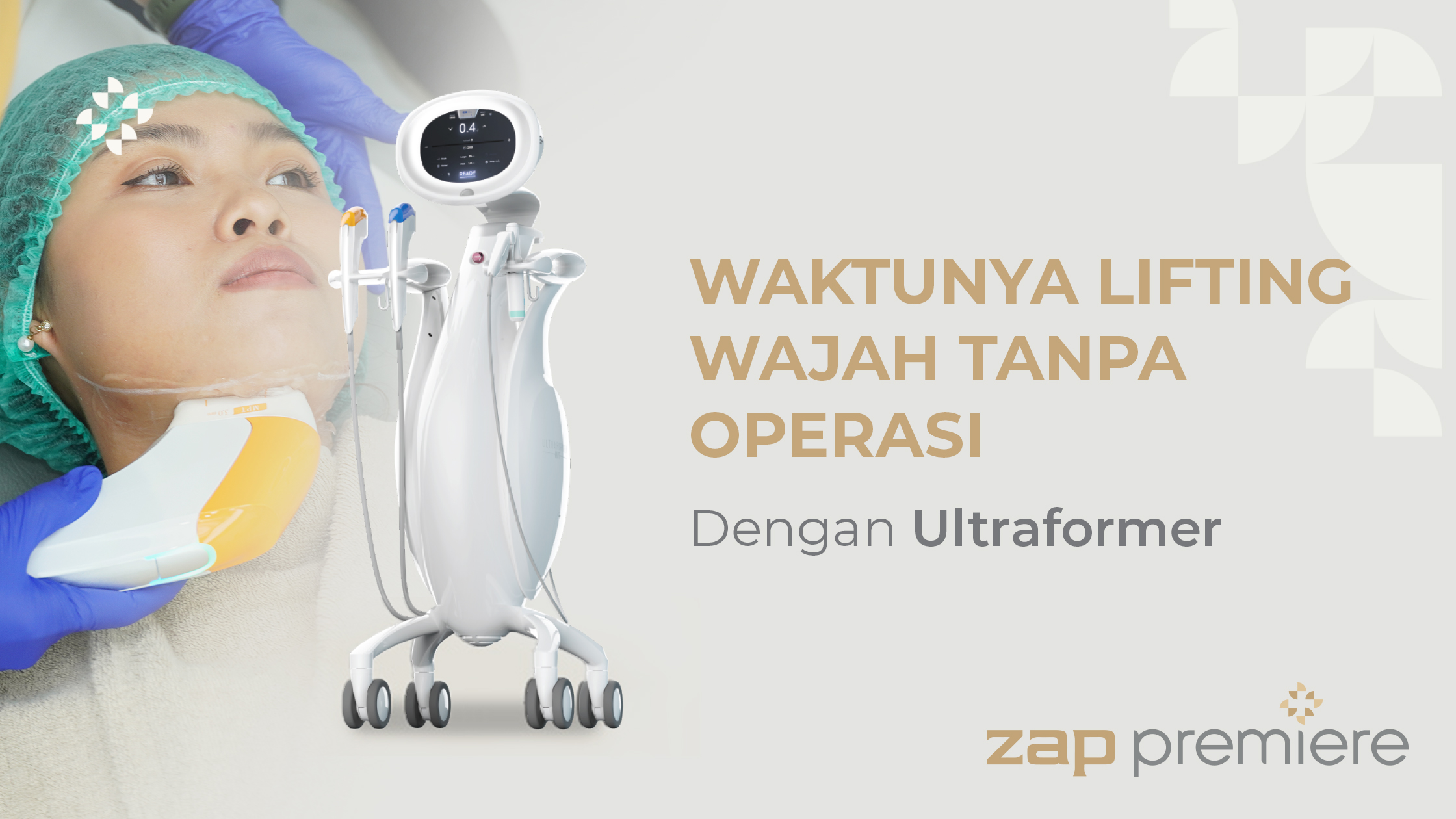 Waktunya Lifting Wajah Tanpa Operasi dengan Ultraformer
