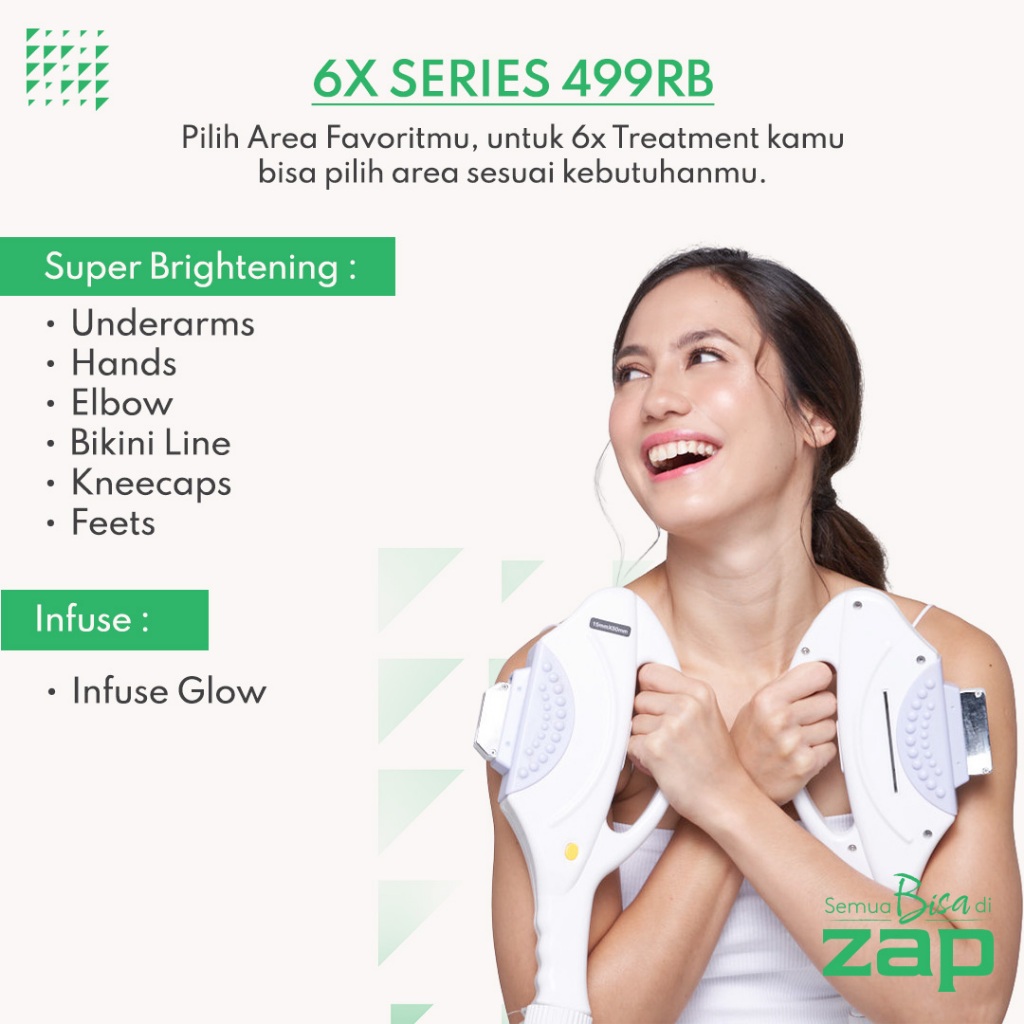 6X Series 499RB - Hair Removal & Body Treatment