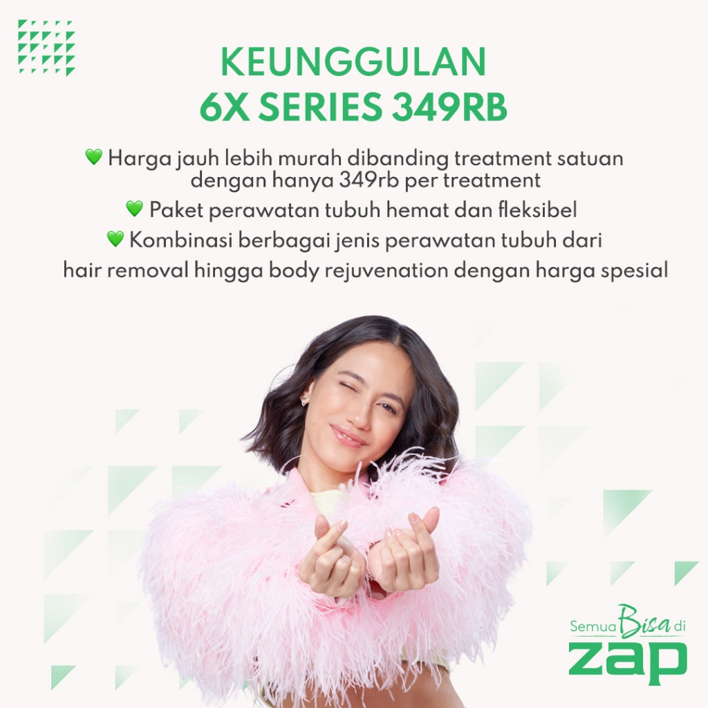 6X Series 349RB - Hair Removal & Body Treatment