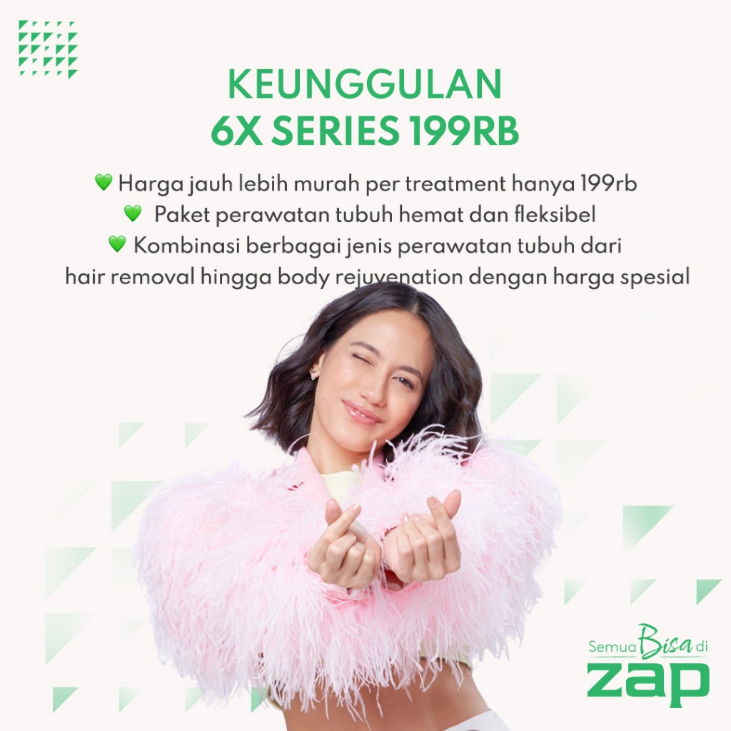 6X Series 199RB - Hair Removal & Body Treatment