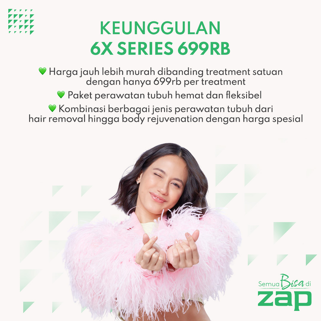 6X Series 699RB - Hair Removal & Body Treatment