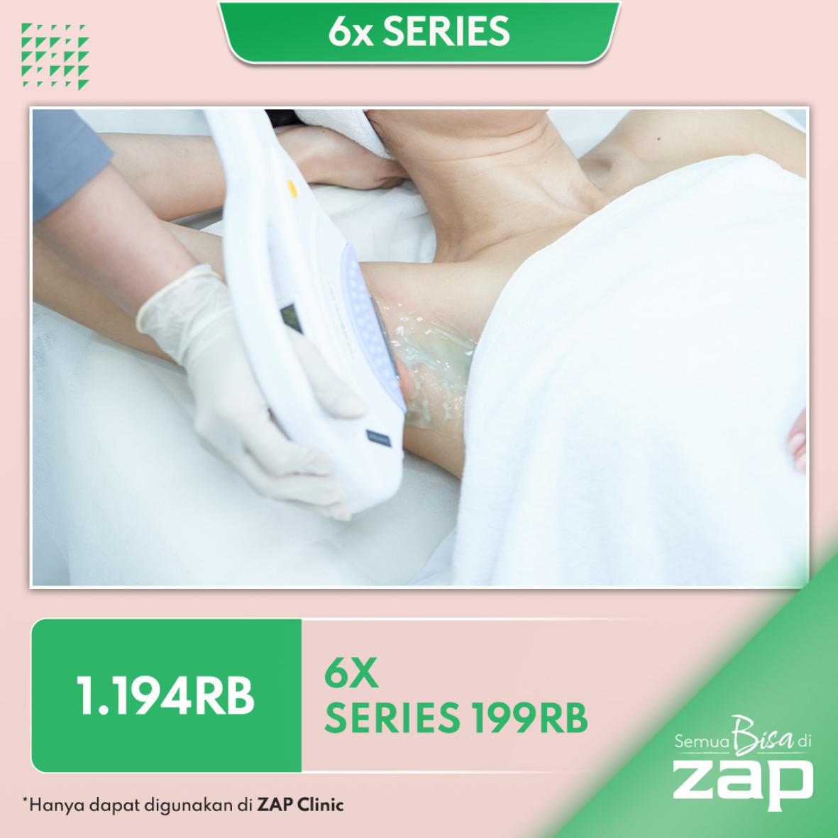 6X Series 199RB - Hair Removal & Body Treatment