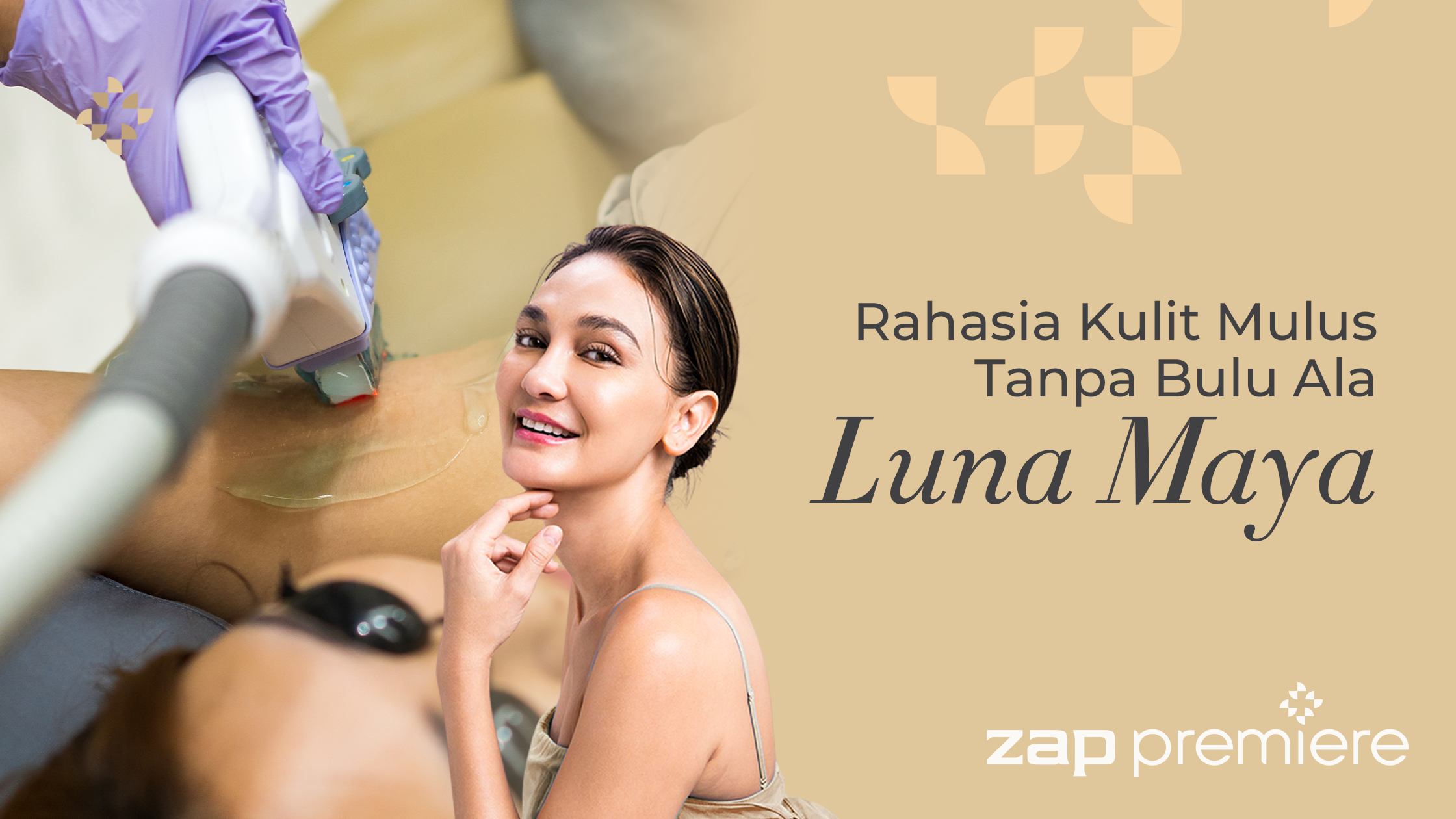 Rahasia Kulit Mulus Tanpa Bulu Ala Luna Maya