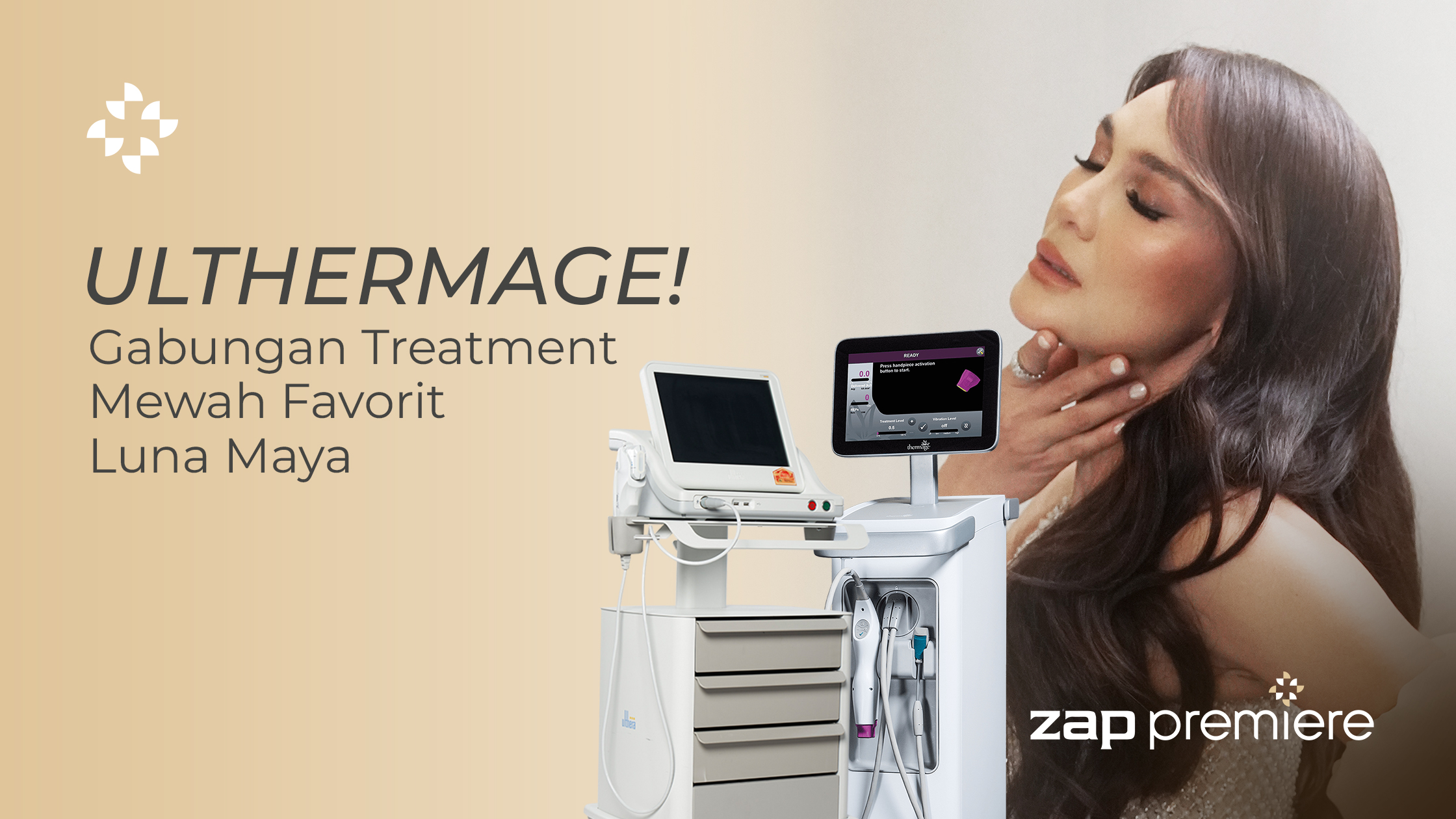Ulthermage! Gabungan Treatment Mewah Favorit Luna Maya