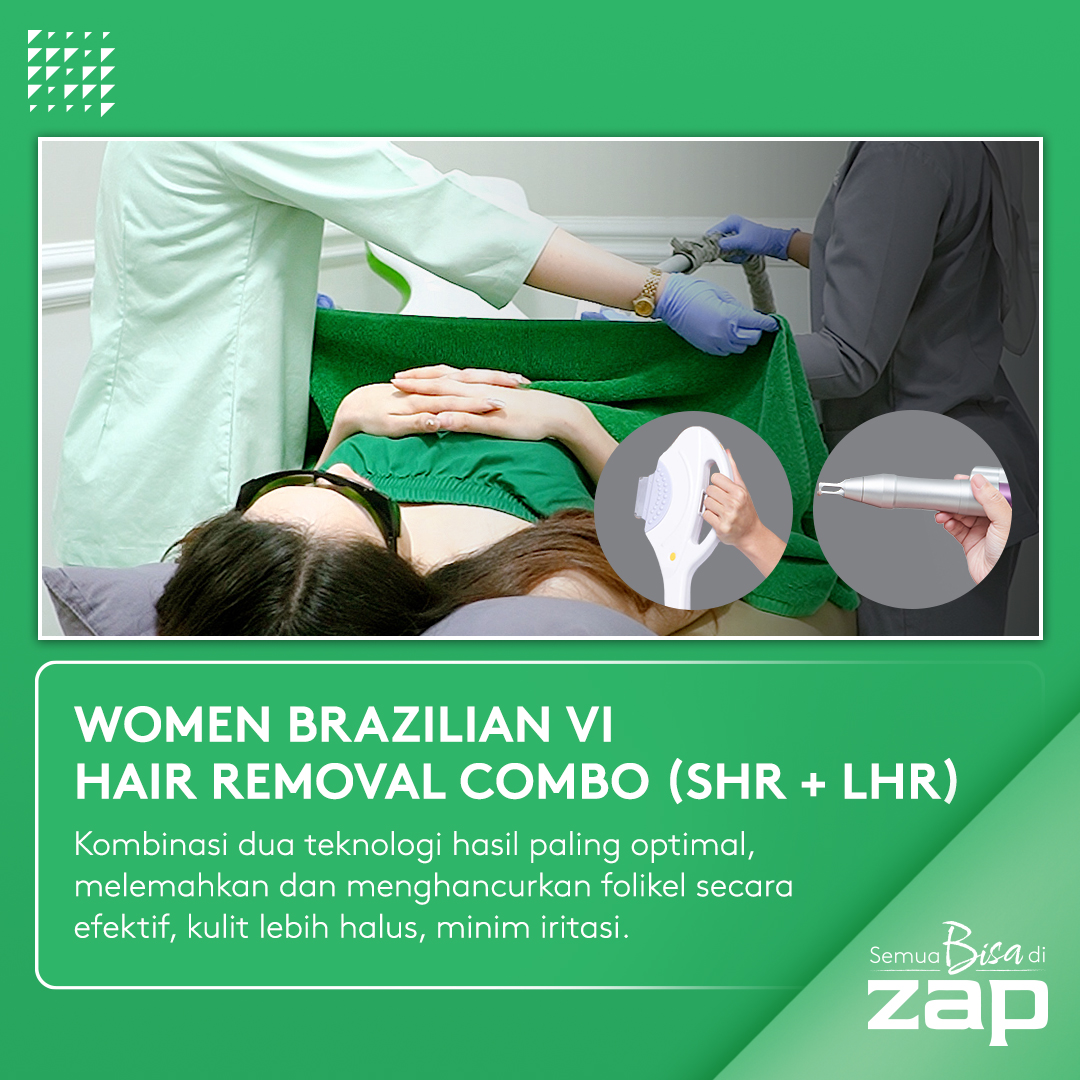 Miss V Combo (Super Hair Removal + Laser Hair Removal) - ZAP