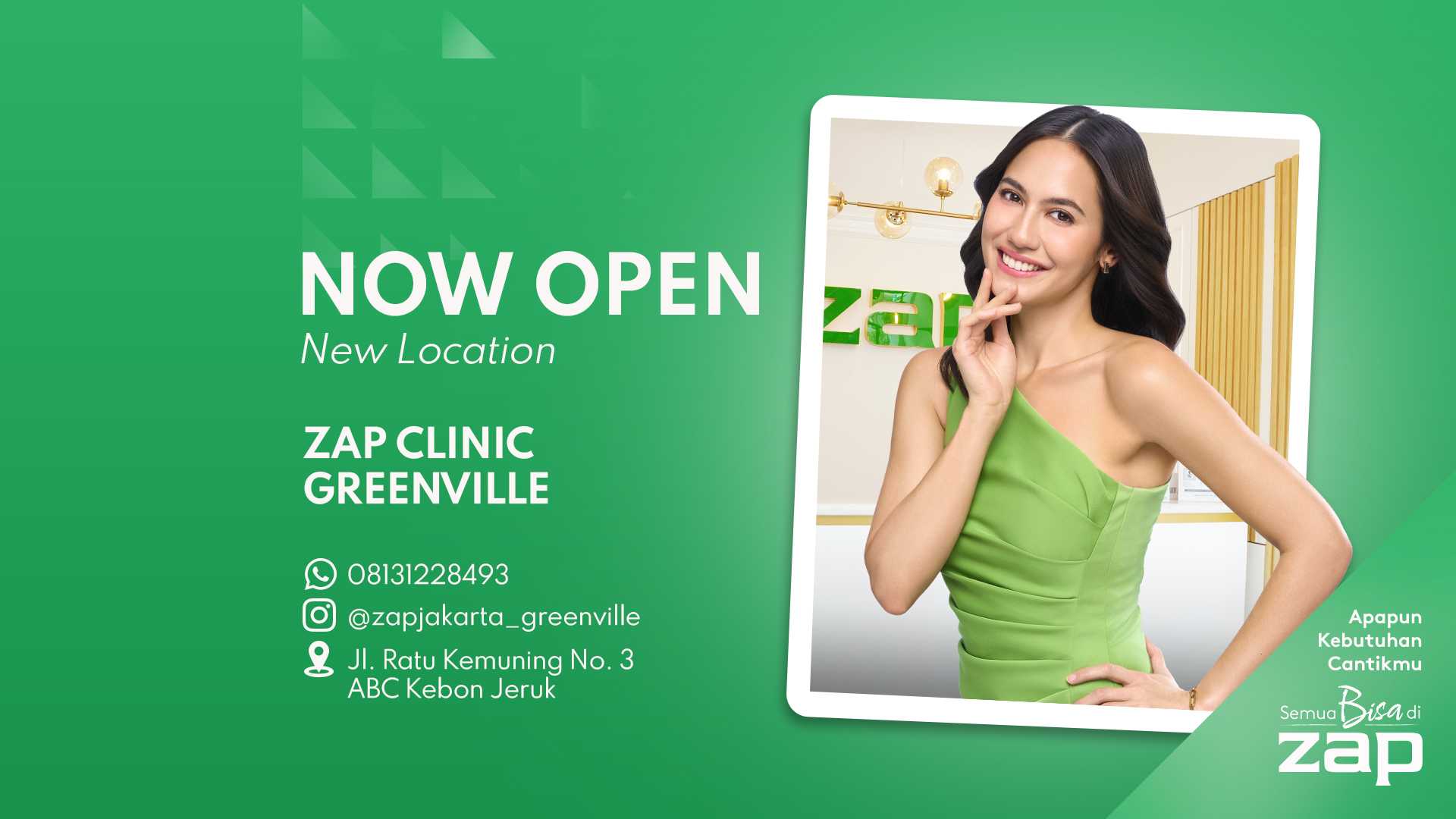 Now Open: ZAP Clinic Greenville 💚