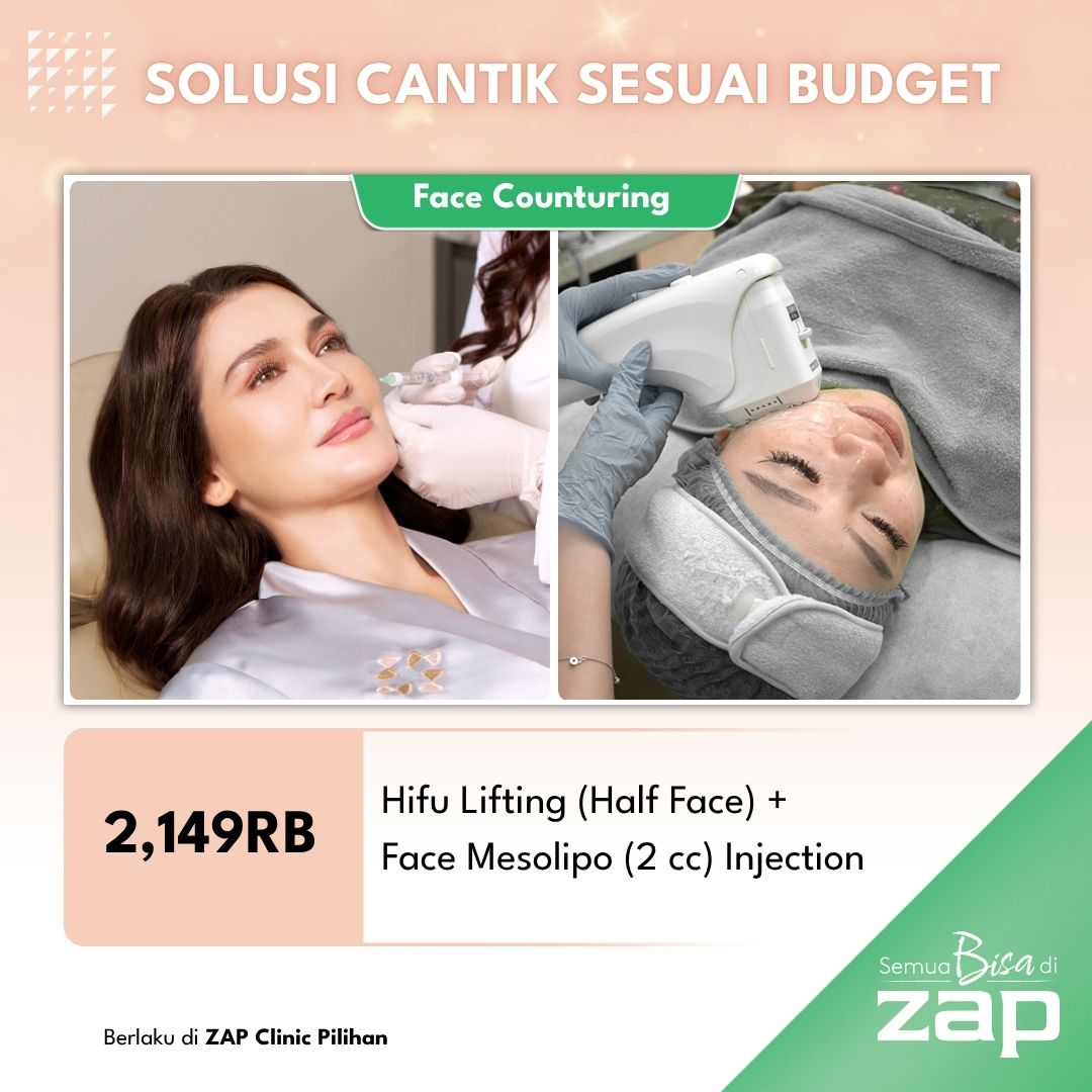 Hifu Lifting (Half Face) + Face Mesolipo (2 cc) Injection