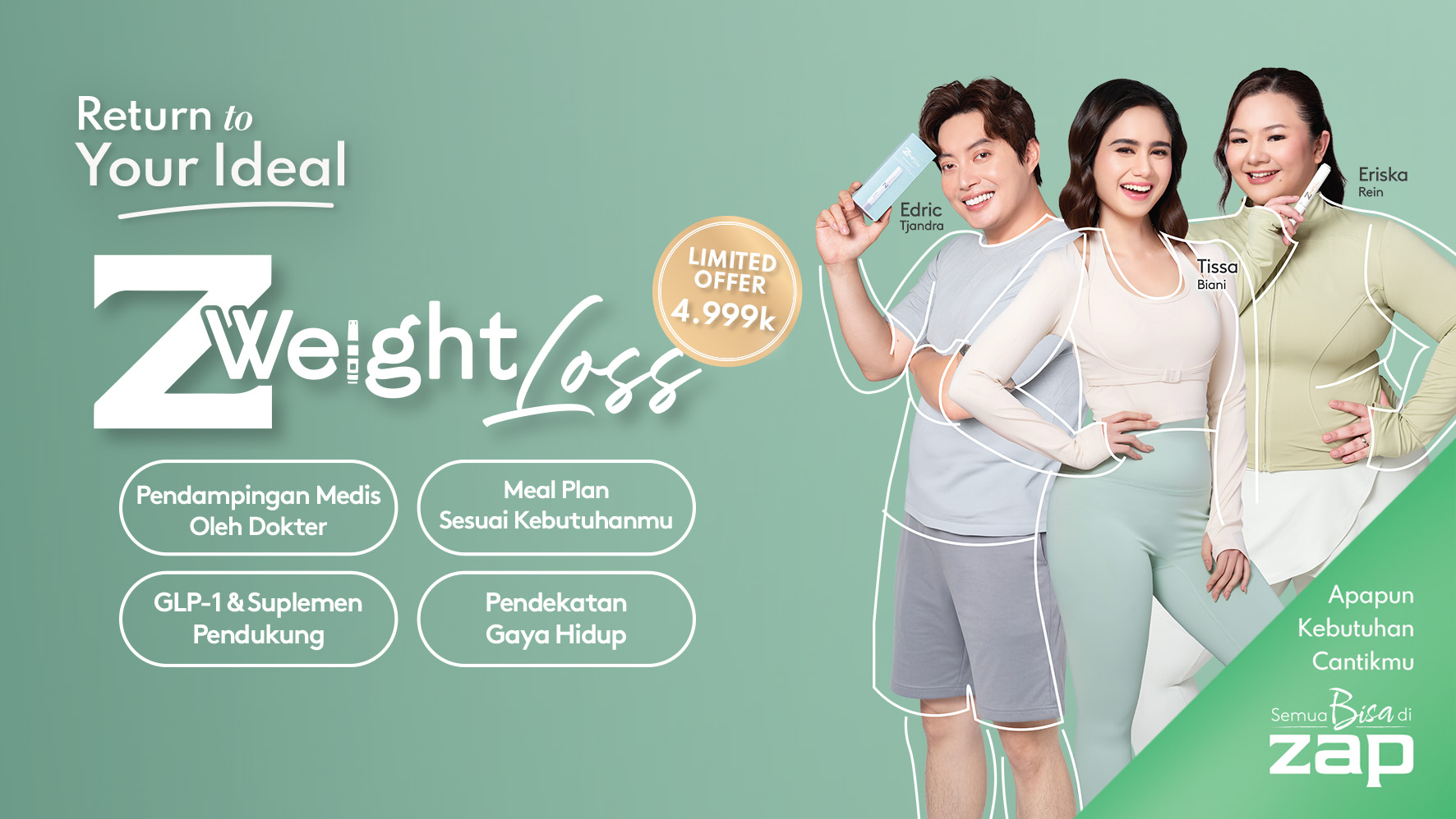 Reset Lifestyle-mu dengan Z WeightLoss ✨