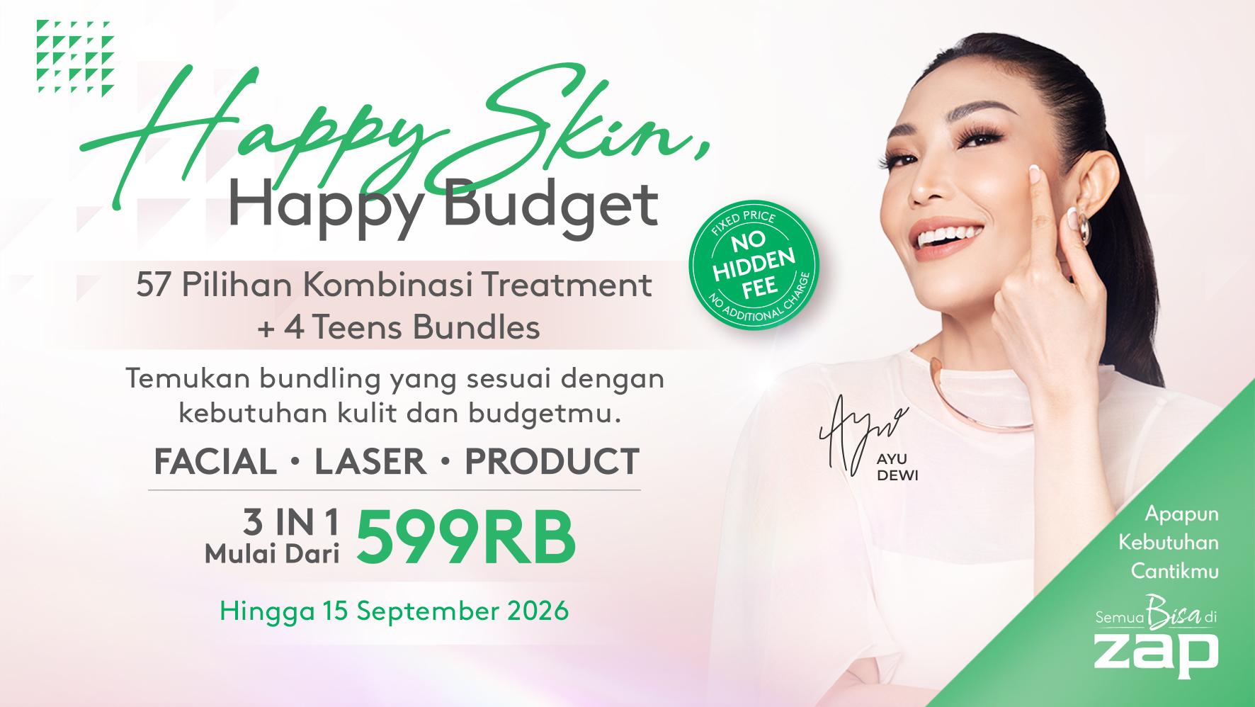 Happy Skin, Happy Budget di ZAP