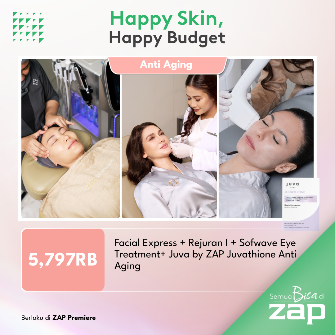 Facial Express + Rejuran I + Sofwave Eye Treatment+ Juva by ZAP Juvathione Anti Aging