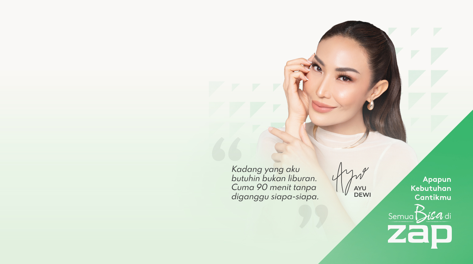 Bikin Kulit Happy
Mood lkut Happy
Facial Bu Ayu